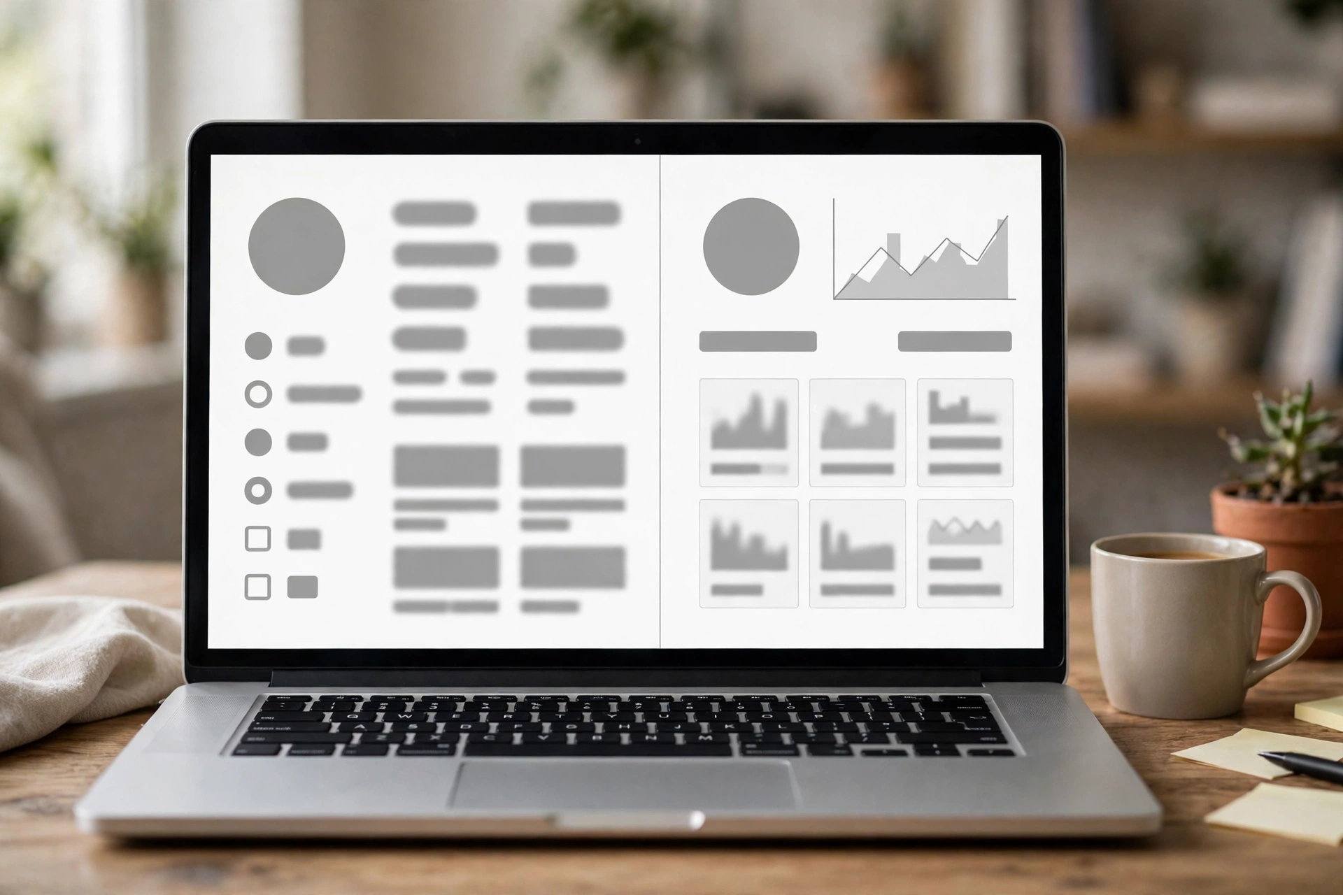 Two Pinterest account dashboards side by side